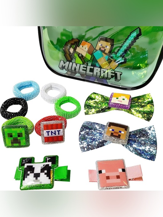 Other - Minecraft Kids Hair Accessory Set - NWT